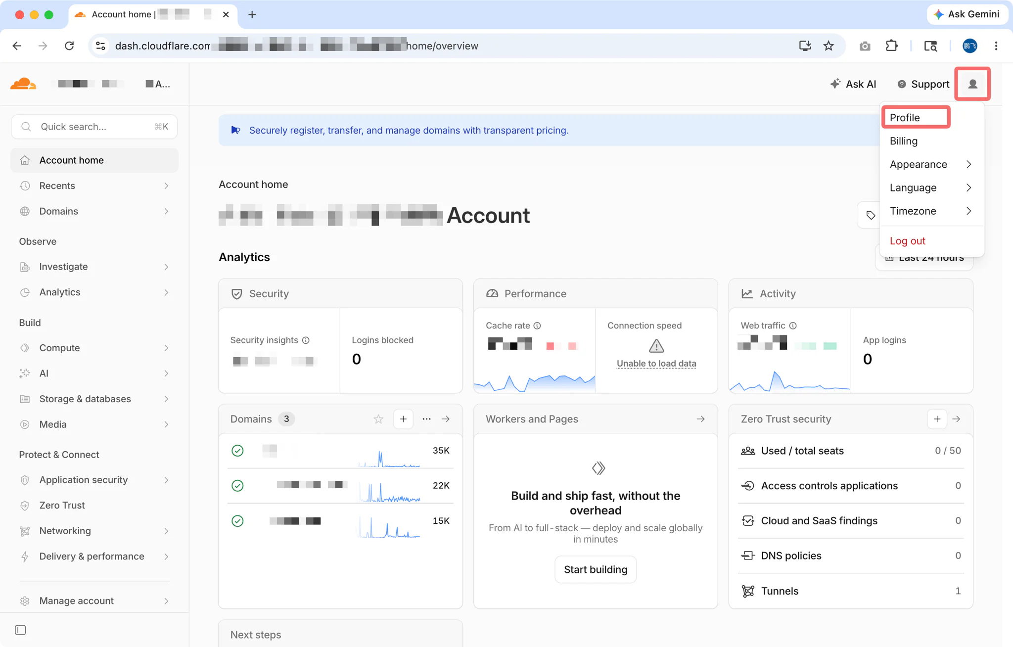 Log In To Cloudflare Dashboard