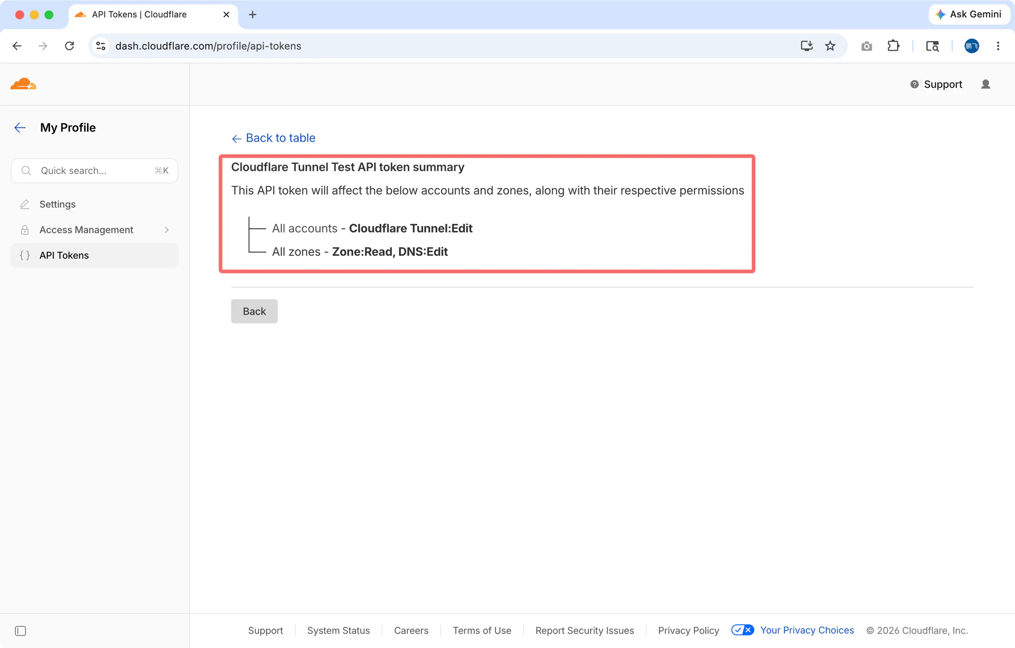 Setup Permissions Step2