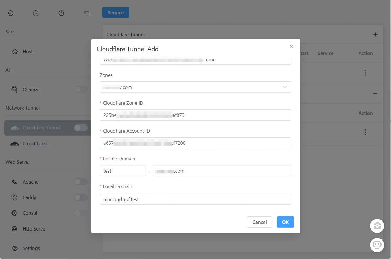 FlyEnv Cloudflare Tunnel Module