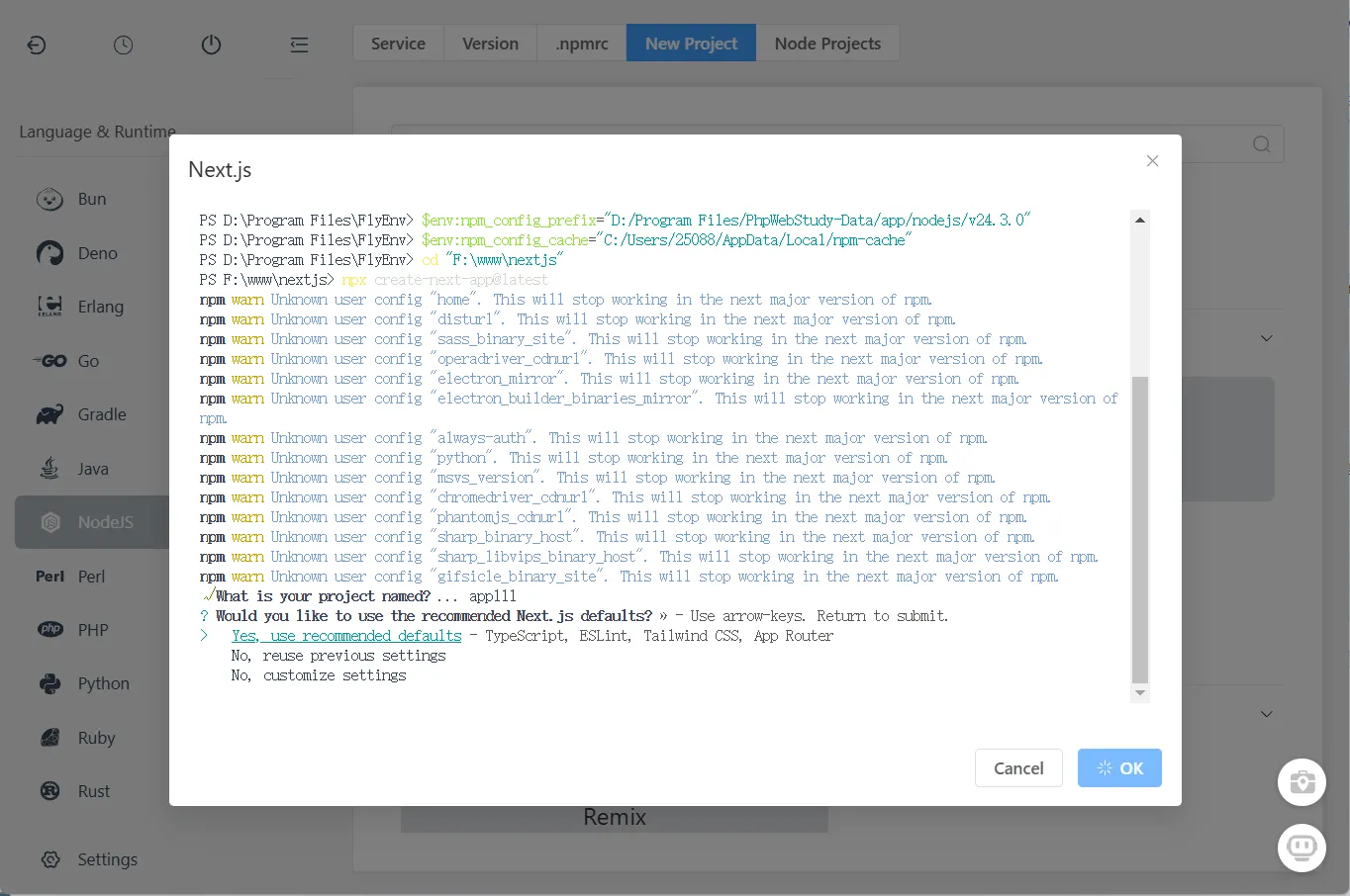 创建NextJS项目 3